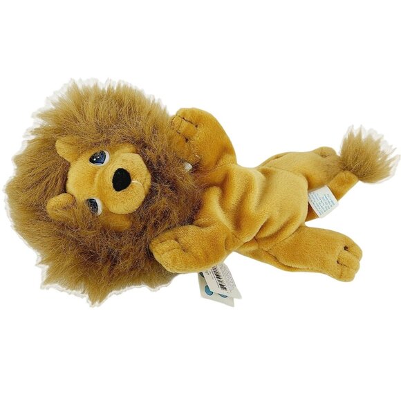 Vintage 90s Precious Moments Pals Alek the Lion 9 inch Plush Stuffed Animal Toy - Picture 4 of 8